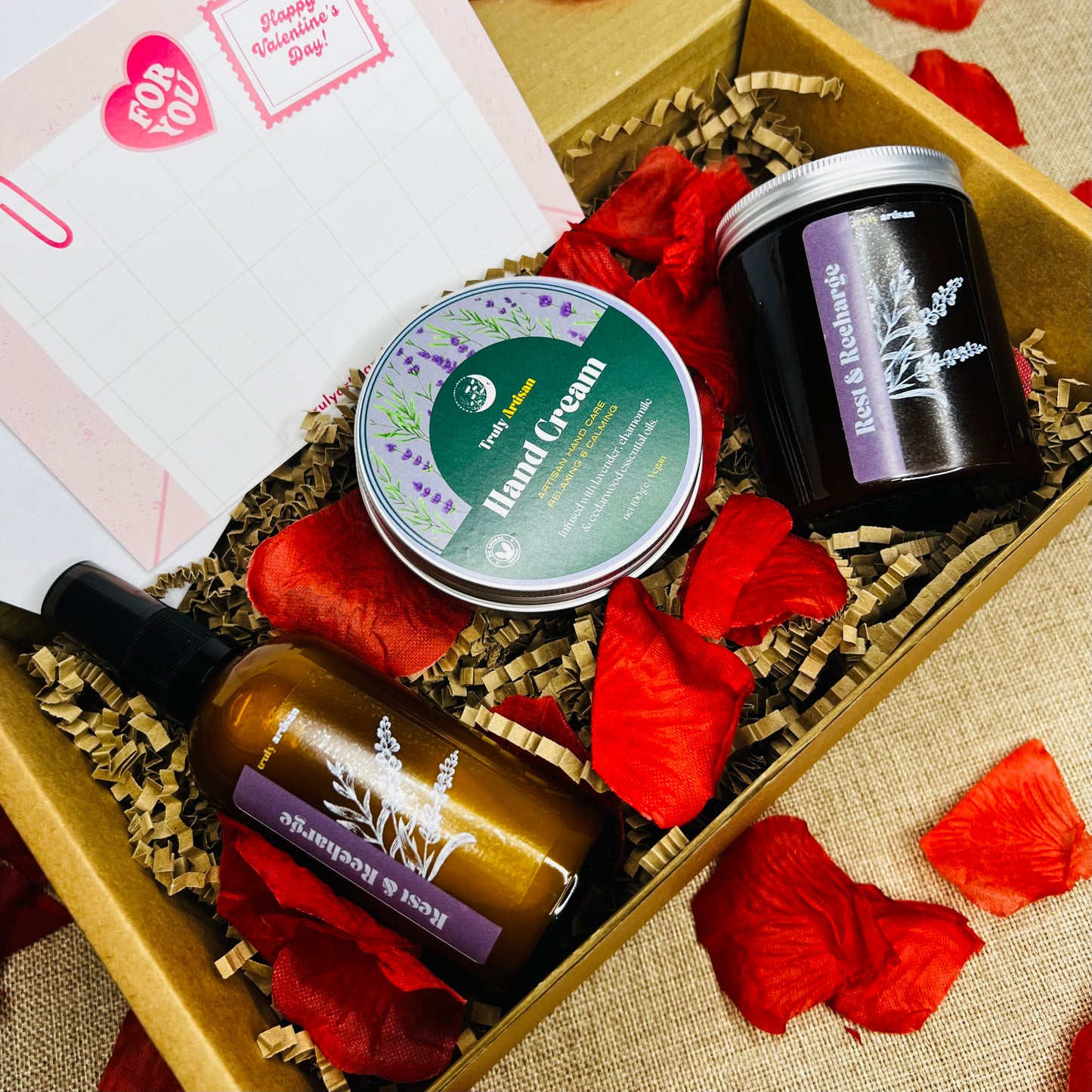 Aromatherapy Valentines Gift Set (v)