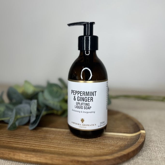 Peppermint and Ginger Uplifting Liquid Soap