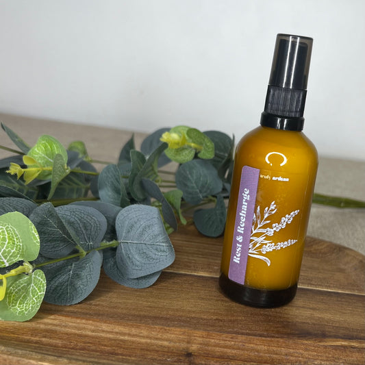 Lavender, Chamomile and Cedarwood Pillow Mist | Essential Oil Room Spray (v)