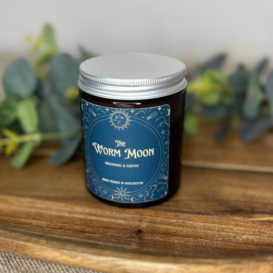 The Worm Moon | Full Moon Candle