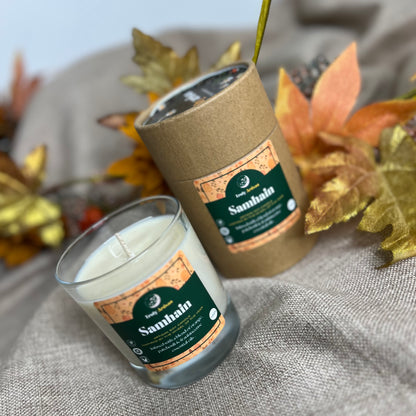 Samhain Candle | Frankincense, Patchouli and Sweet Orange Candle (v)