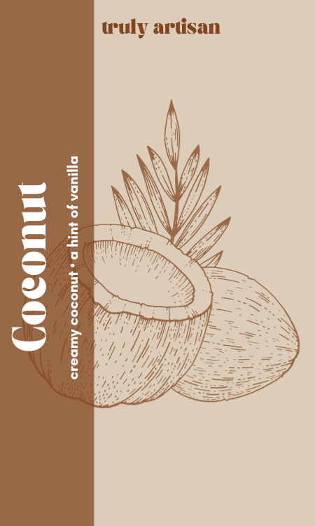 Coconut Soy Wax Melts | Summer Botanical Wax Melts (v)