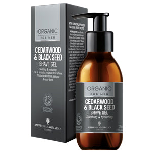 Cedarwood & Black Seed Soothing Shave Gel COSMOS Organic