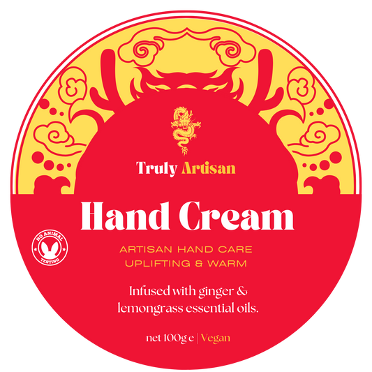 Year of the Dragon | Ginger and Lemongrass Hand Cream (v)