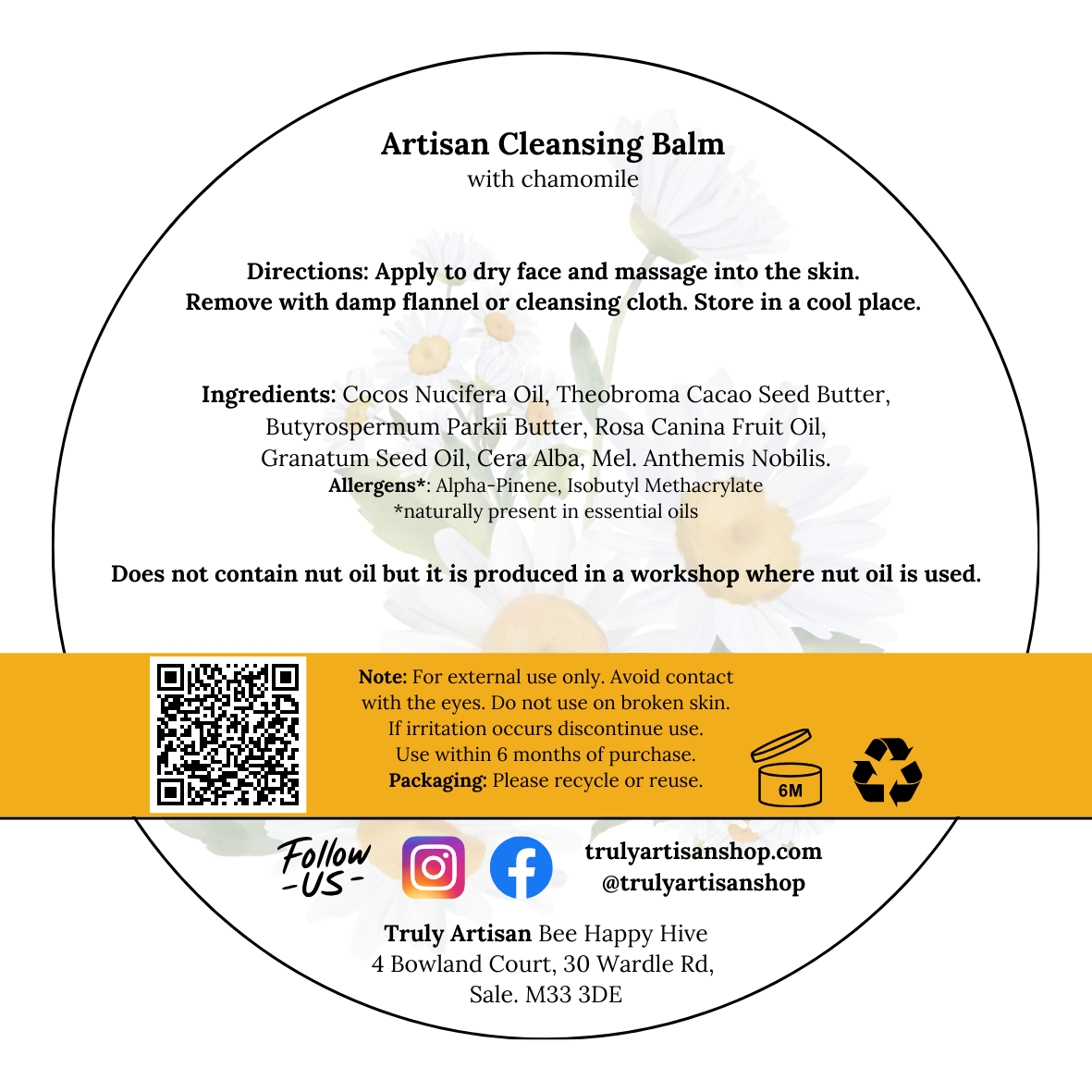 Chamomile Cleansing Balm