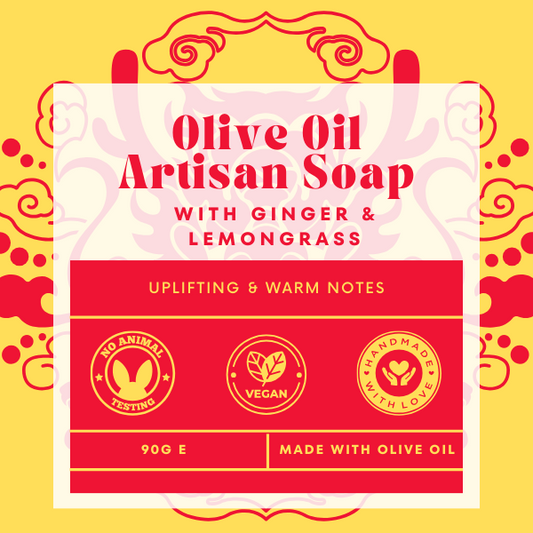 Year of the Dragon | Ginger & Lemongrass Soap (v)